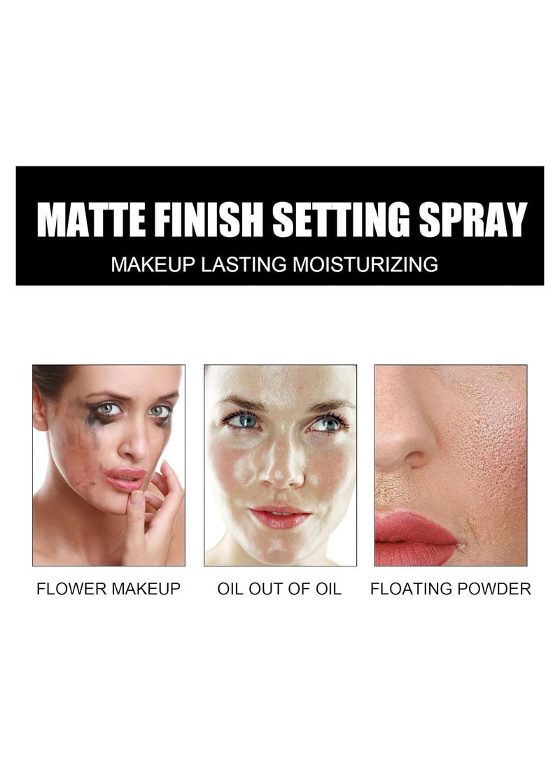 EELHOE Azonee Moisturizing Makeup Setting Spray, Professional Makeup Setting Spray, Refreshing Makeup Setting Spray, Containing Natural Ingredients, Waterproof, Long-Lasting Makeup Setting Spray - Image 3