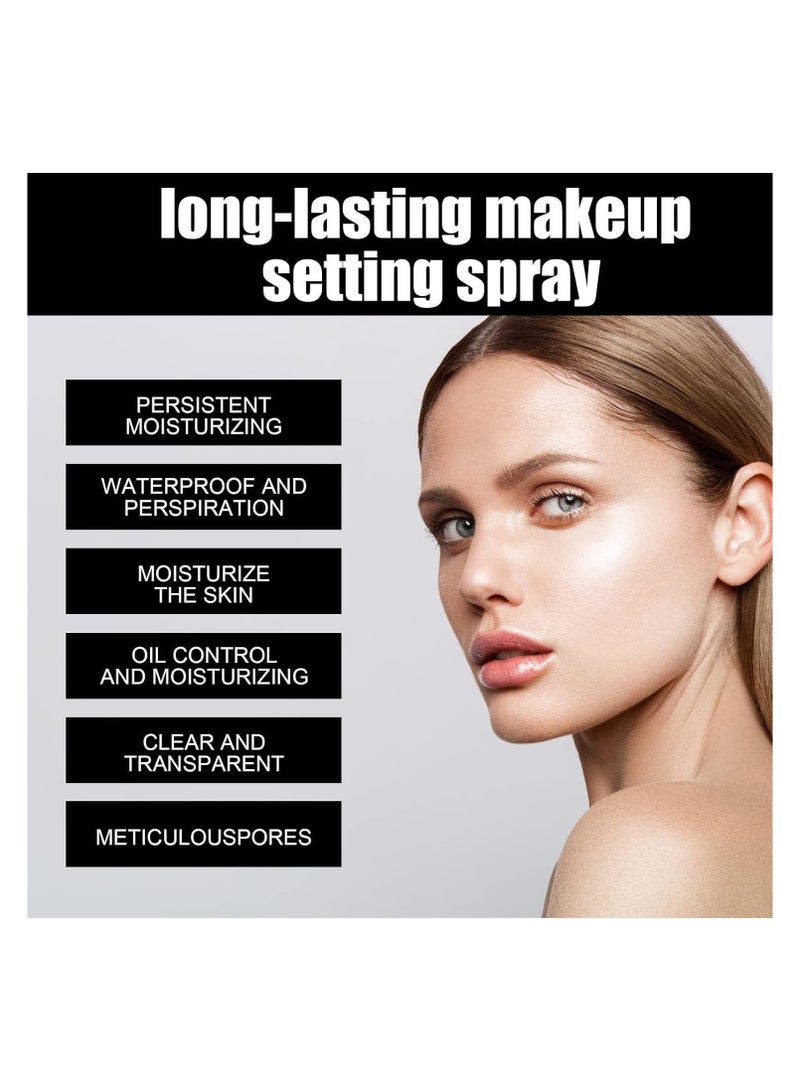 EELHOE Azonee Moisturizing Makeup Setting Spray, Professional Makeup Setting Spray, Refreshing Makeup Setting Spray, Containing Natural Ingredients, Waterproof, Long-Lasting Makeup Setting Spray - Image 2
