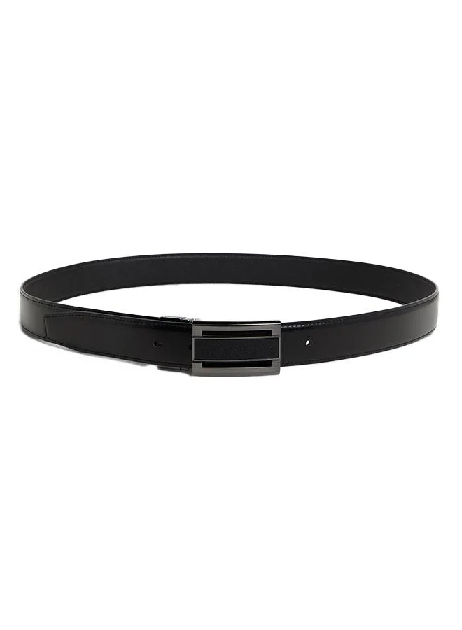 Aldo Chiascio Men Black Belt