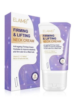 Firming and Lifting Neck Cream, Neck and Body Firming Lotion for Anti-Aging, Reducing Wrinkles, Removing Double Chin, Firming Sagging Skin (120 ml)