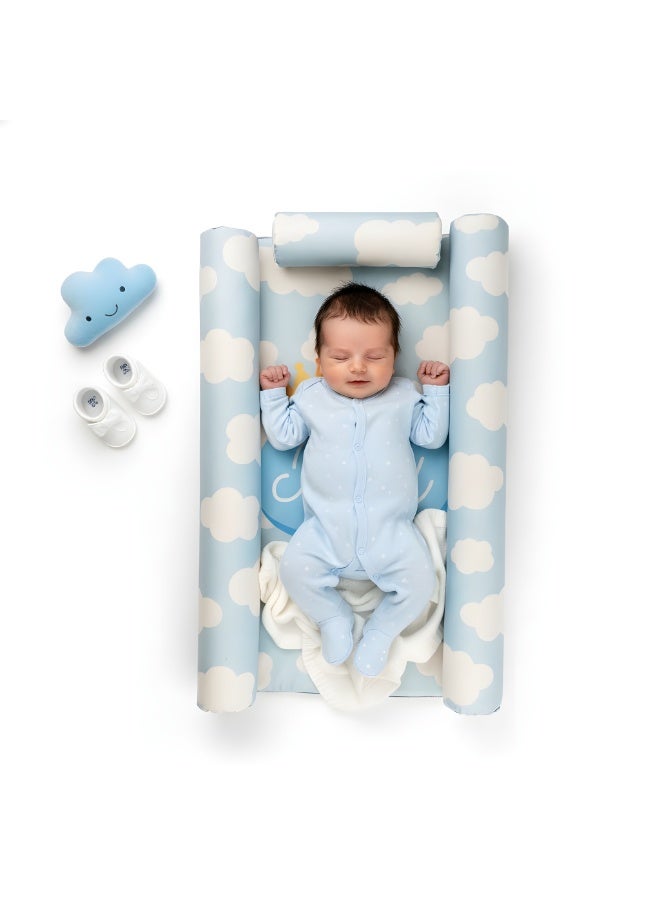 Mamas One Round Changing Mat - Team Boy - Image 4
