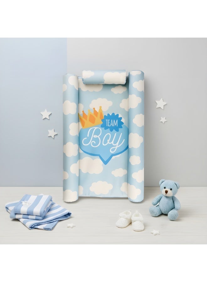 Mamas One Round Changing Mat - Team Boy - Image 2