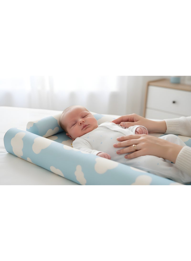 Mamas One Round Changing Mat - Team Boy - Image 3