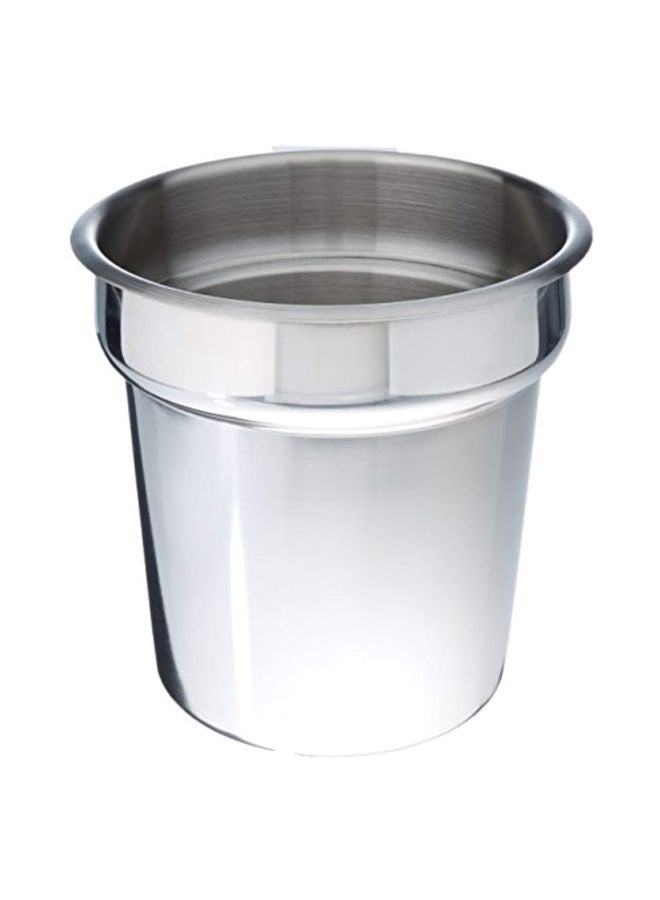 Winco Inset Pan, 4.0-Quart 	Stainless Steel