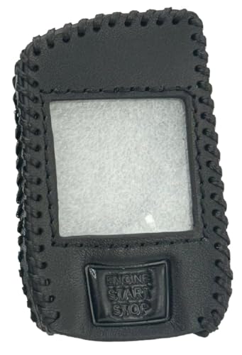 Tolxh RF2WQ9FM Leather Case Q9 2Way Remote leather Case Key Fob Quality Durable New Replacement Parts For Compustar - Image 1