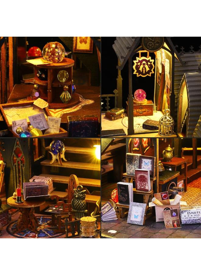 Bluejw DIY Cabin Luna Magic House Handmade Assembled Model Villa Decoration Exquisite Decompression Gift For Men And Women - Image 3