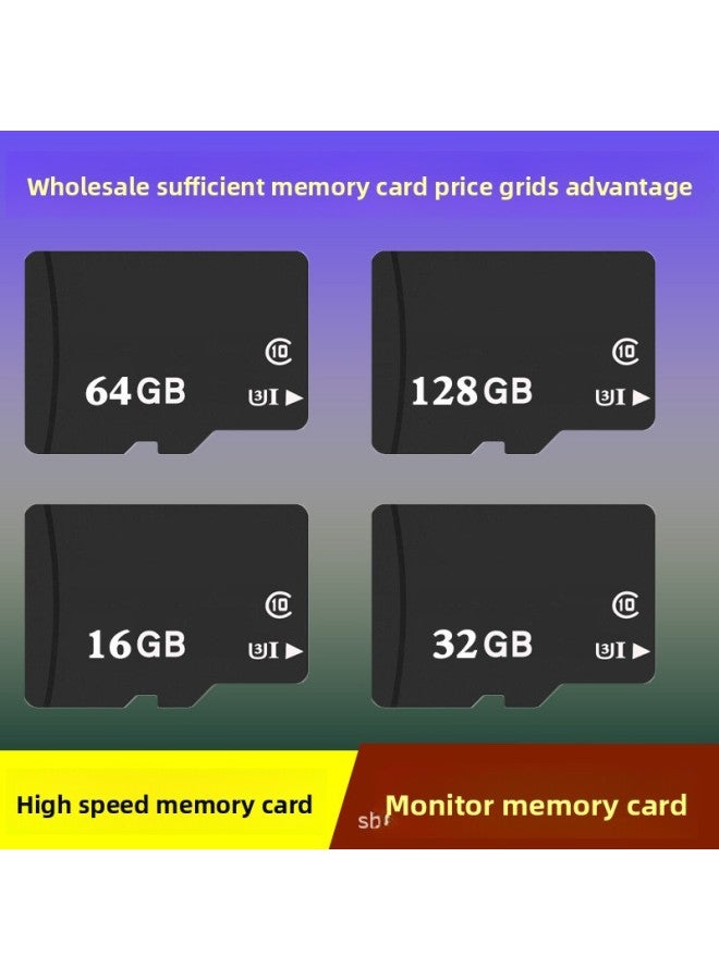 Memory Card High Speed 16G Monitoring Memory Card 32G Recorder 8G Car Speaker Learning Machine TF Card Factory Wholesale