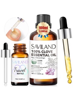 Clove Oil For Effective Nail Toenail Fungus: 2024 Natural Clove Essential Oil 100% Pure Orangic Nail Growth Oil For Damaged Fungal Nails Toenail Renewal Cuticle Hand Foot Care Home