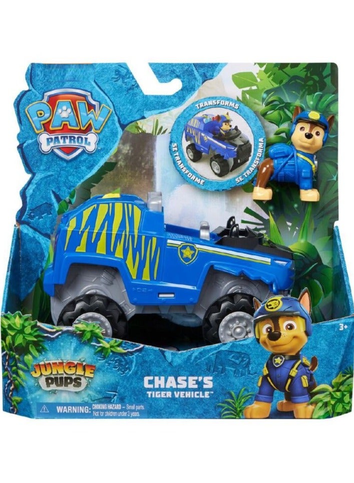 Paw Patrol Jungle Themed Vehicle - 1 Piece Only, Assorted / Character May Vary - Image 1