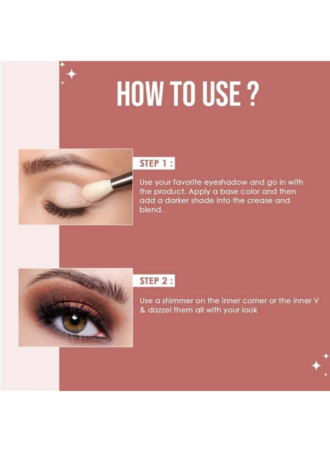 جلام 21 - مجموعة ظلال العيون Glam21 Little One 4 في 1 | ألوان غنية وسهلة الدمج | مجموعة مكياج عيون تدوم طويلاً | Artist Love-01 - Image 1