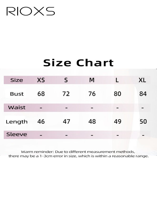 ريوكس بلوزة نسائية بدون أكمام برقبة مربعة مضلعة، قميص داخلي صيفي أساسي ضيق بدون أكمام، بلوزة كامي ضيقة سادة، قمصان عصرية كاجوال للعطلات الصيفية والتمارين الرياضية المنزلية. - Image 2