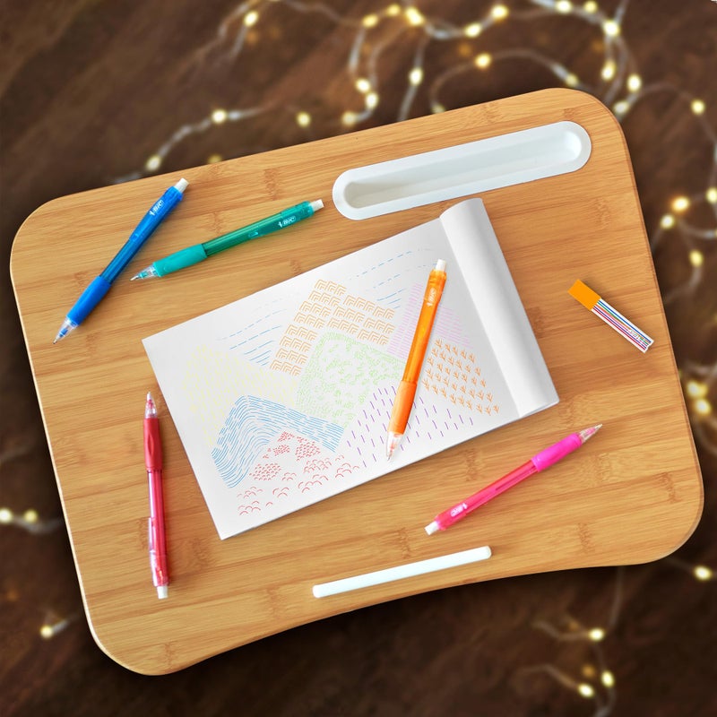 BIC Velocity Colored Lead Mechanical Pencils, Assorted Colors, 6-Pack, Colored Pencils for Classrooms and School Supplies - Image 3