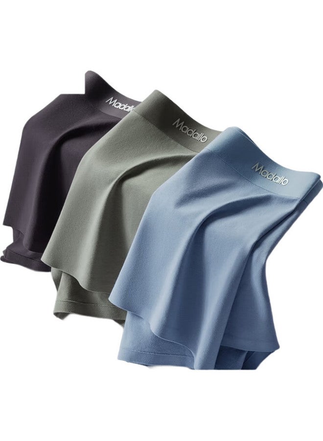 Modal 7A Antibacterial Crotch Men'S Underwear, Pure Cotton 100S, Men'S Boxer Briefs, Seamless Breathable Loose-Fitting Youth Shorts - Image 3