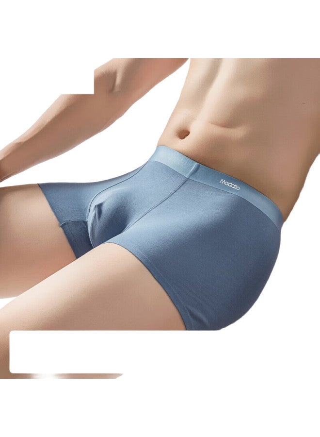 Modal 7A Antibacterial Crotch Men'S Underwear, Pure Cotton 100S, Men'S Boxer Briefs, Seamless Breathable Loose-Fitting Youth Shorts - Image 1