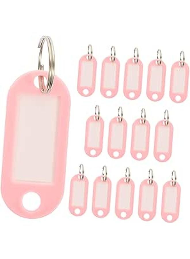 15 Pcs Colorful Key Labels with Rings for Home Office Travel Organization - Image 1