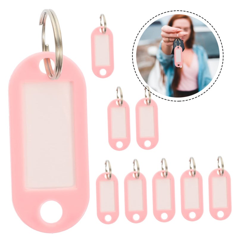 15 Pcs Colorful Key Labels with Rings for Home Office Travel Organization - Image 5