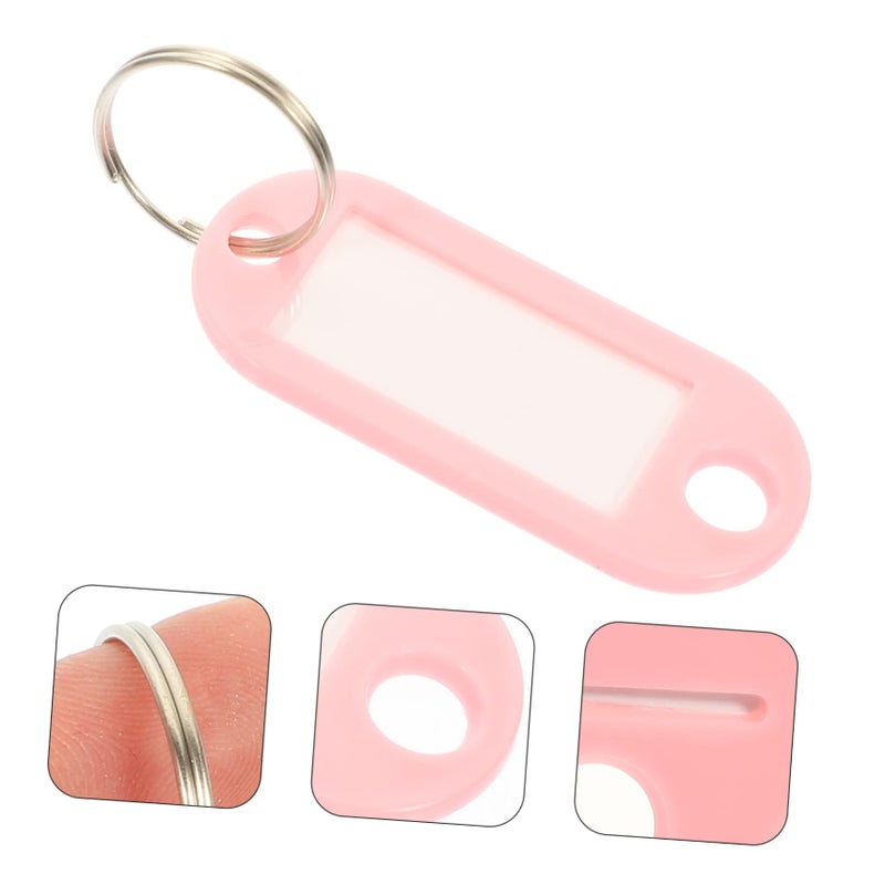 15 Pcs Colorful Key Labels with Rings for Home Office Travel Organization - Image 3