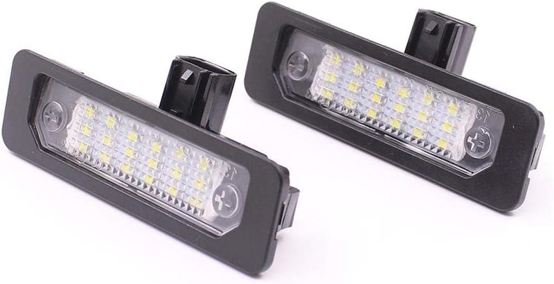 Xinctai 2PCS LED Rear Number License Plate Light Lamp For Ford Mustang Focus Fusion Flex Mercury sable milan Lincoln MKS MKT MKX MKZ OEM 8T5Z13550B 8T5Z13550A - Image 3