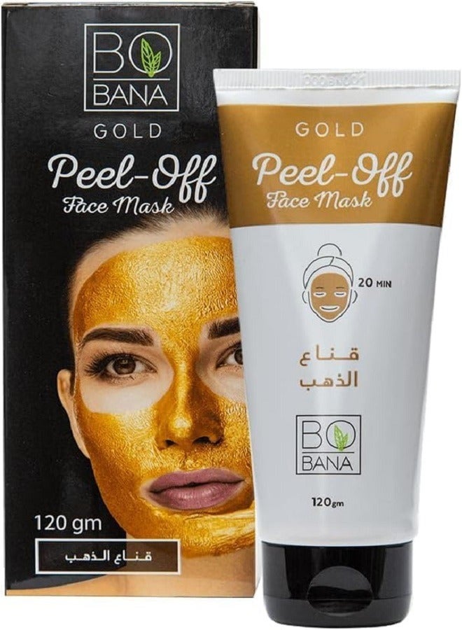 قناع الذهب لتقشير الوجه 120 جم