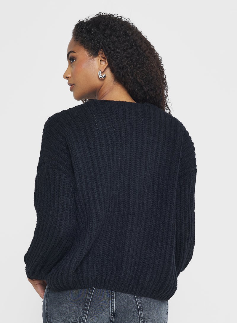 جينجر كارديجان محبوك بأسلوب الكابل السميك - Image 2