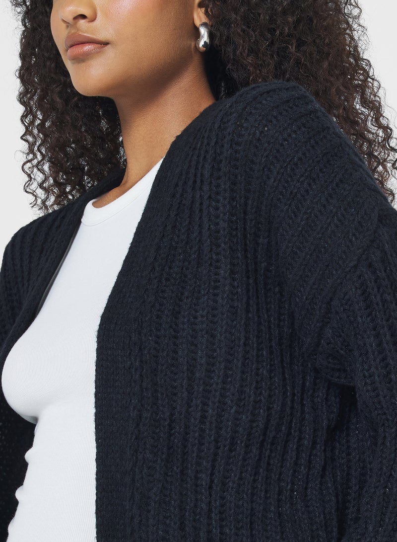 جينجر كارديجان محبوك بأسلوب الكابل السميك - Image 3