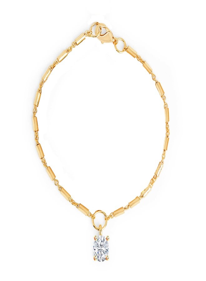 مينوتيا سوار مينوتيا مطلي بالذهب ومرصع بالكريستال للنساء والفتيات_MNT0376OD_G - Image 1