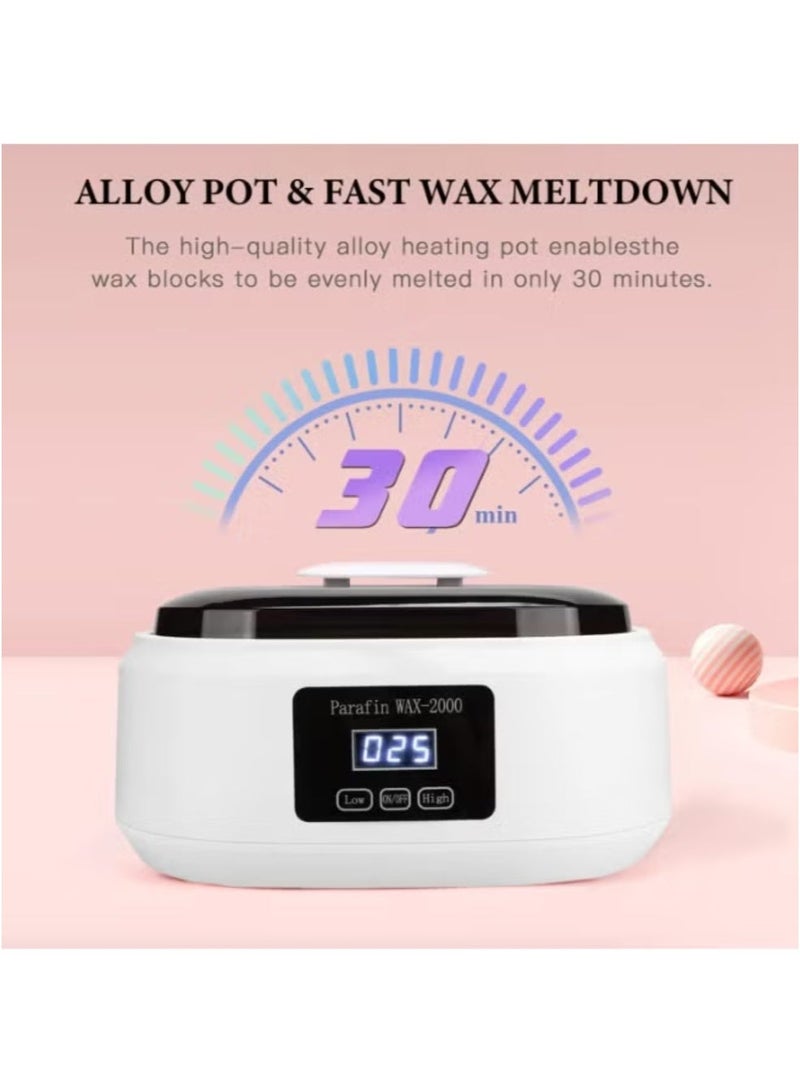 PARAFFIN WAX WORKS Paraffin Baths Wax Machine for Hand & Feet Keep Warm Paraffin Hand Wax Machine, Hand Wax Machine - Image 3