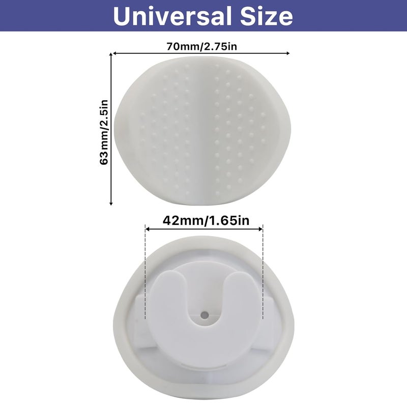 GRENFU Baby Gate Banister Adapter 2 Pack Universal Hardware for Pressure Mounted Gate  Stairs to Wall Parts for Pets  White Extender - Image 3