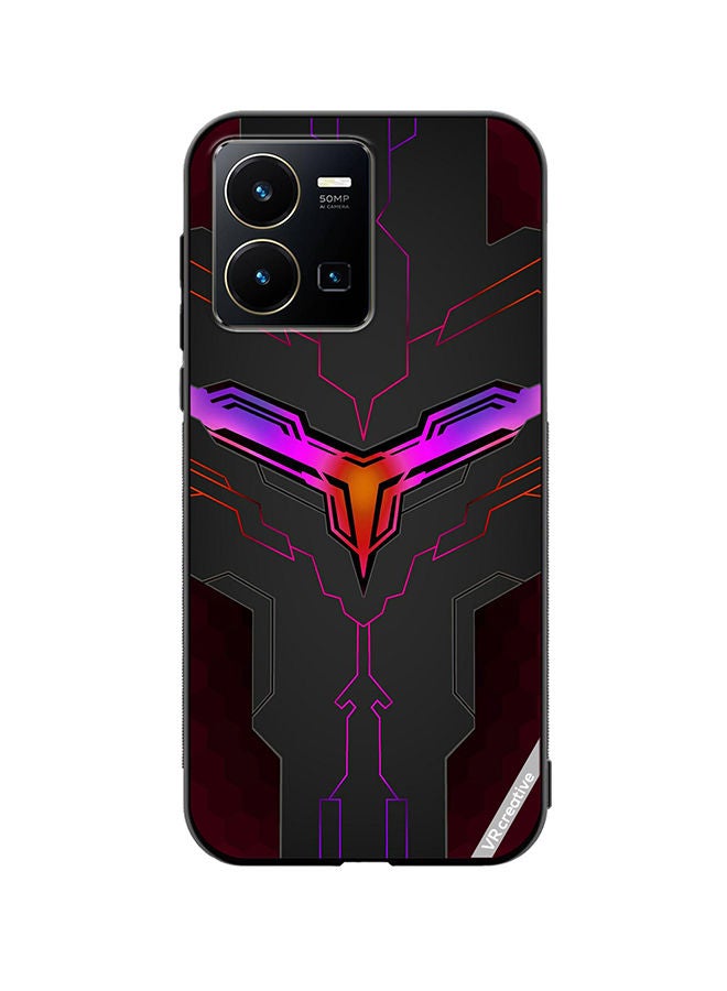 VR CREATIVE Protective Case Cover For Vivo Y35 Gaming Ax Design Design Multicolour