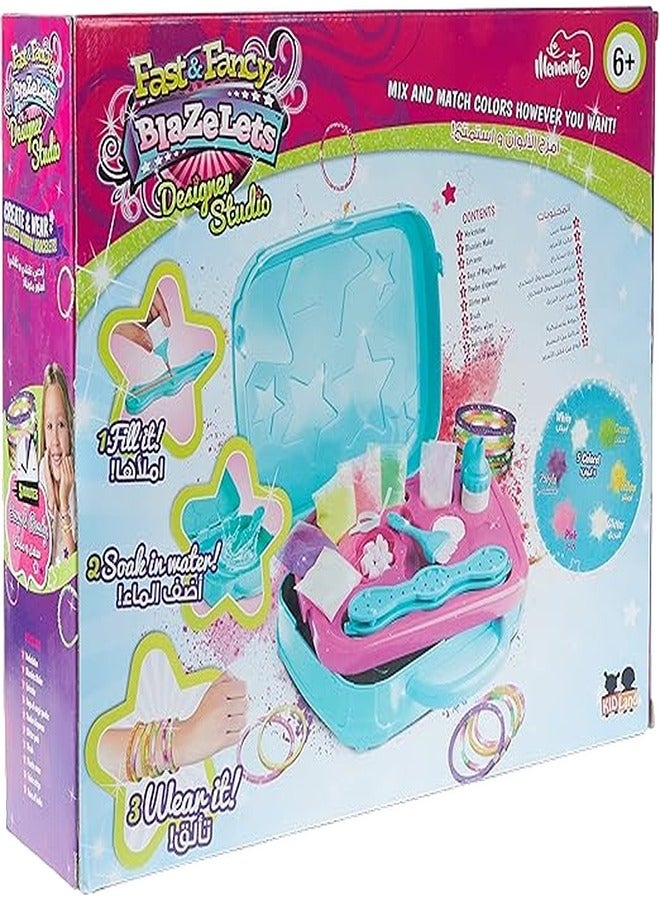 Blazelets Blaze Girl Blazelets Rings Suitcase Create Your Own Gummy Ring - Multicolor, 1 - MMBLZ103  - Image 2