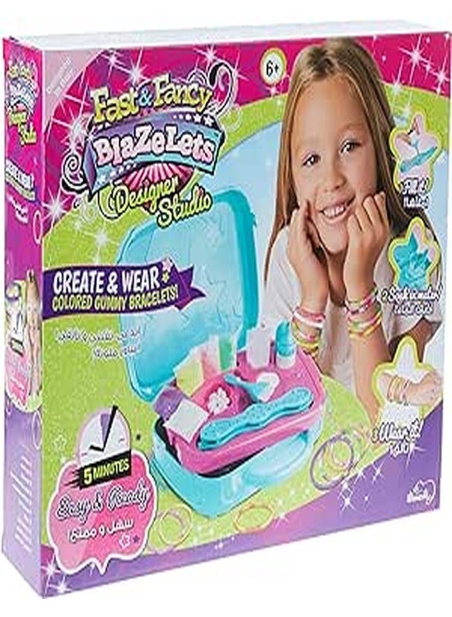 Blazelets Blaze Girl Blazelets Rings Suitcase Create Your Own Gummy Ring - Multicolor, 1 - MMBLZ103  - Image 1