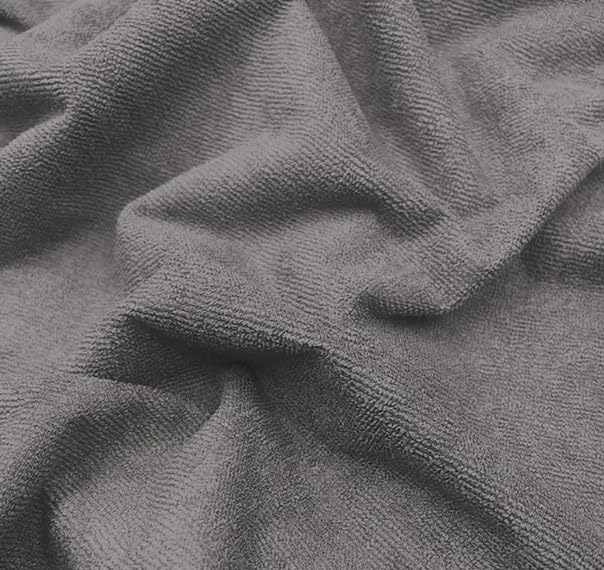 MINK HAVEN Waterproof & Dustproof Cotton Terry Pillow Protectors - Standard Size, Breathable & Soft Pillow Cover, Zippered Enclosure, Hypoallergenic (Grey, 18x28 Inches, Pack of 2) - Image 4