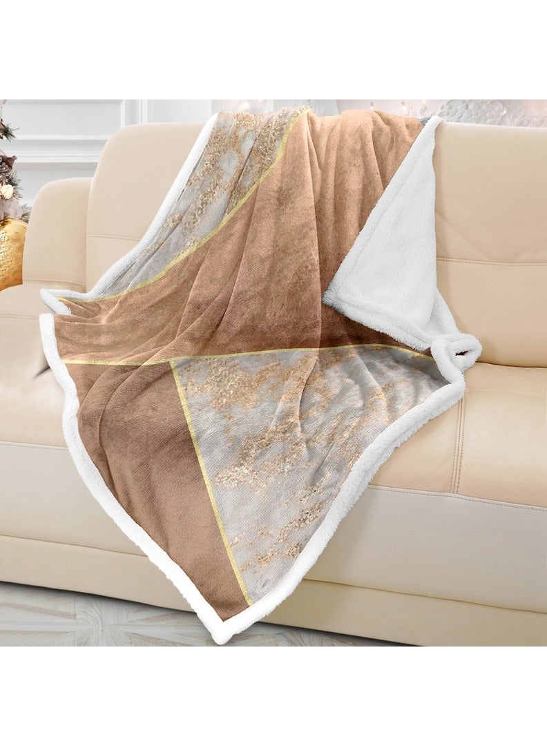 ريزاريز غطاء أريكة فاخر من النحاس الناعم