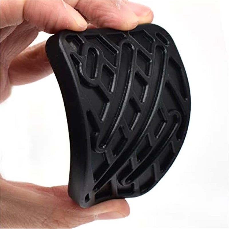 DEMULAX Car Brake Clutch Foot Pedal Pad Cover - Image 2