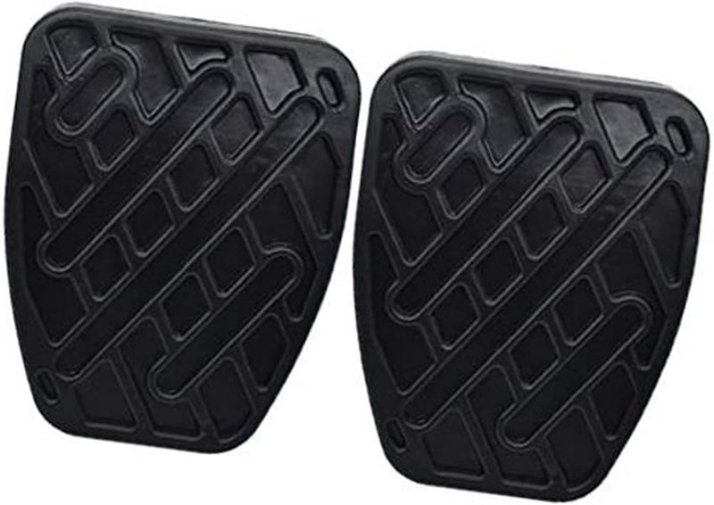 DEMULAX Car Brake Clutch Foot Pedal Pad Cover - Image 1
