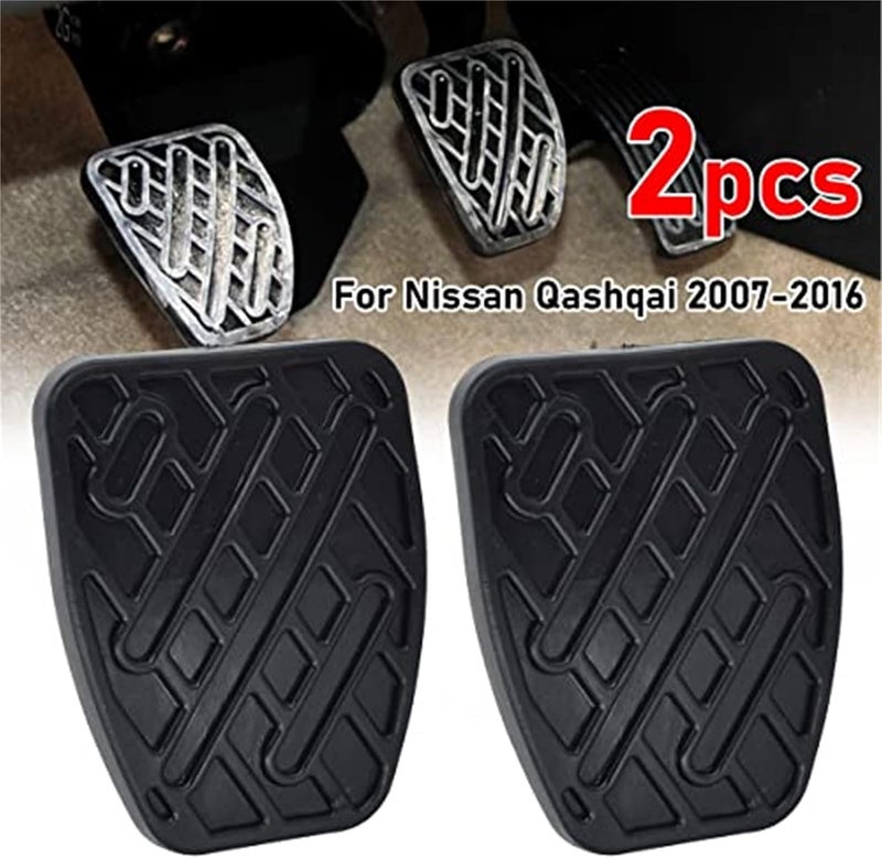DEMULAX Car Brake Clutch Foot Pedal Pad Cover - Image 5