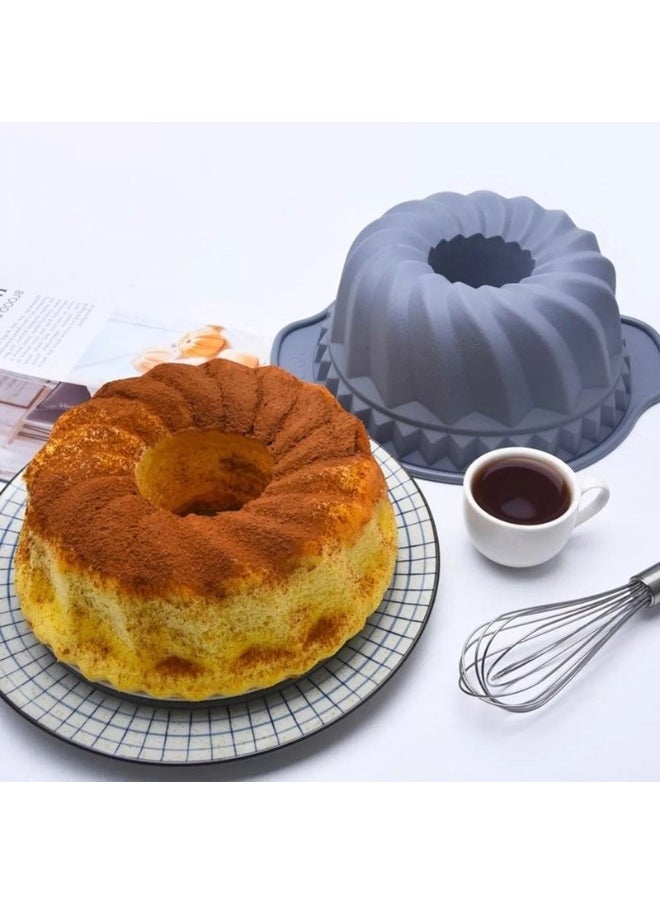 FALMER Silicone Bundt Cake Mold Flexible Non-Stick 24*10cm  - Image 3