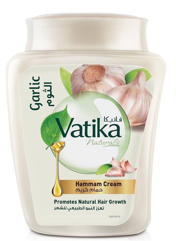 VATIKA - Vatika Naturals Hammam Cream With Garlic - 450Gm - Image 1