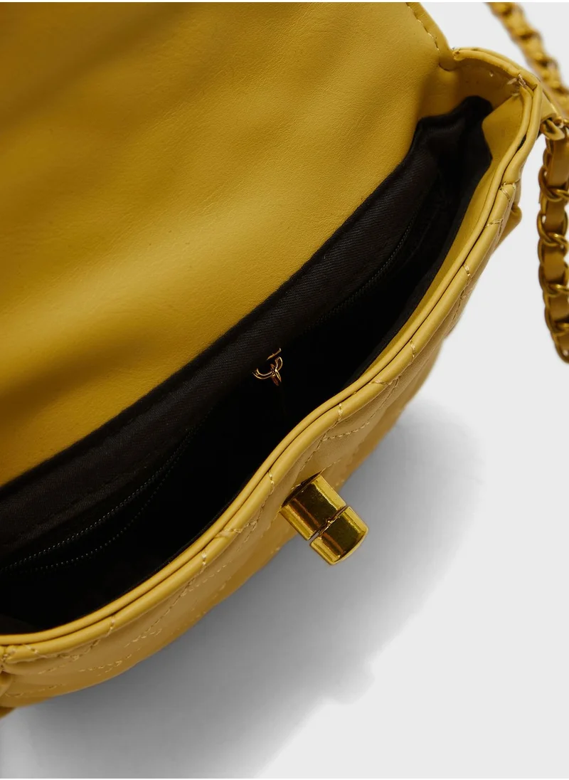 Ginger Quilted Crossbody Handbag