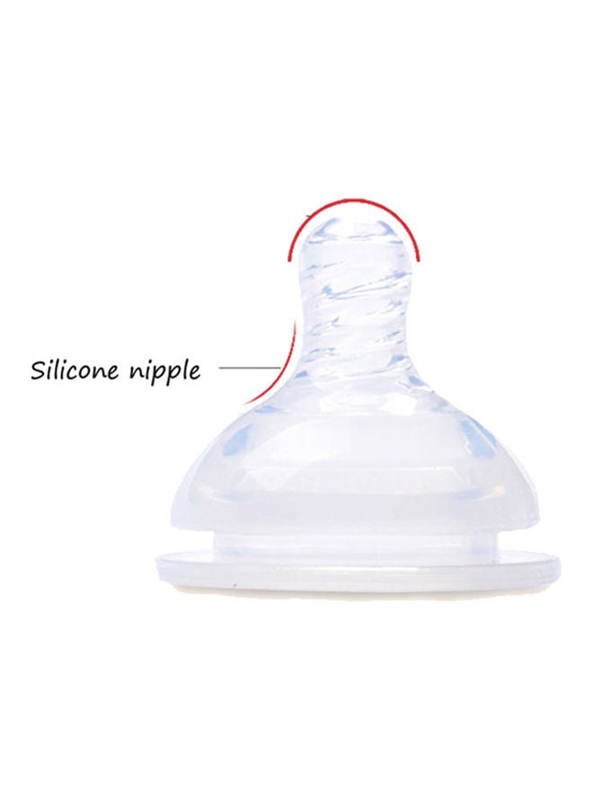 NIBEMINENT Glass Anti-Colic Drop Resistance Feeding Bottle 240ml  - Image 2
