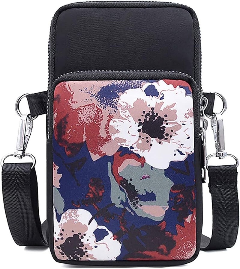 Gocokia Women Girls Ladies Crossbody Phone Bags Wallet Cellphone Purse Small Shoulder Bag - Image 1