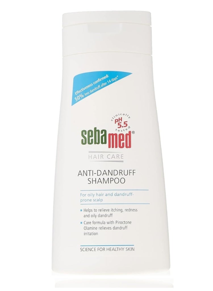 Sebamed Hair Care Anti Dandruff Shampoo 400ml – pH 5.5 Shampoo for Flake Control & Healthy Scalp - Image 1