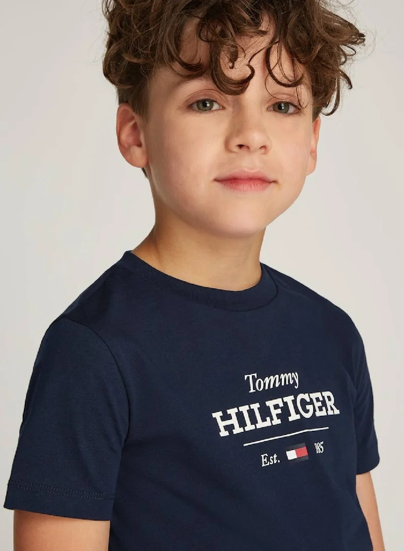 TOMMY HILFIGER Boys Monotype 1985 Regular T-shirt