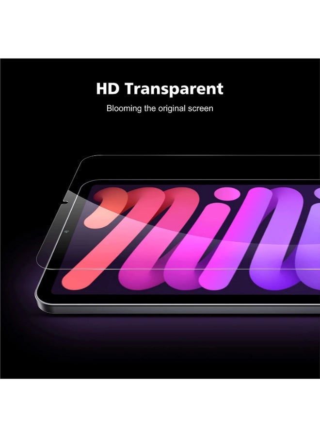DUSALA iPad Mini 6 Screen Protector 8.3 2021, Anti Scratch Tempered Glass Screen Film Guard for 8.3 Inch iPad Mini 6 - Image 4