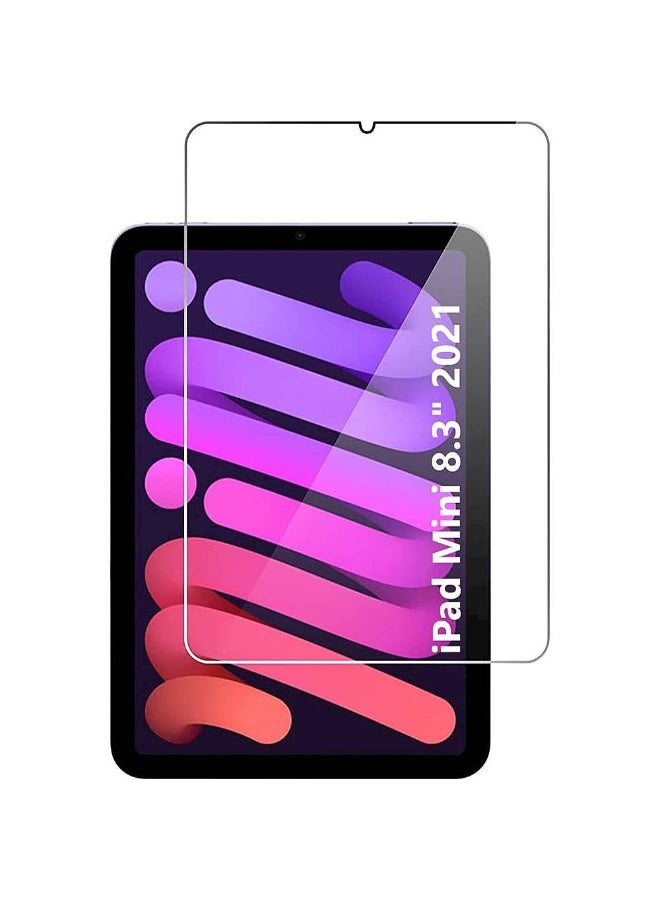 DUSALA iPad Mini 6 Screen Protector 8.3 2021, Anti Scratch Tempered Glass Screen Film Guard for 8.3 Inch iPad Mini 6 - Image 1