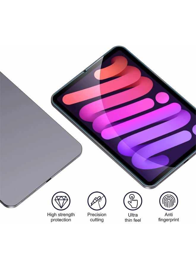 DUSALA iPad Mini 6 Screen Protector 8.3 2021, Anti Scratch Tempered Glass Screen Film Guard for 8.3 Inch iPad Mini 6 - Image 3