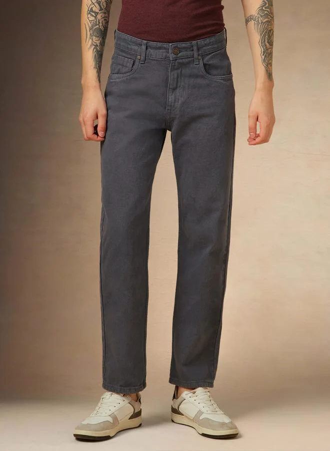 Dennis Lingo Dennis Lingo Mid Rise Straight Fit Jeans