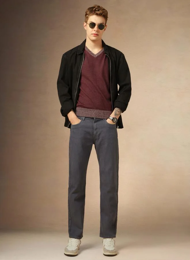 Dennis Lingo Dennis Lingo Mid Rise Straight Fit Jeans