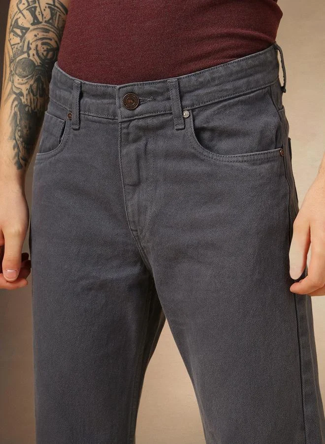 Dennis Lingo Dennis Lingo Mid Rise Straight Fit Jeans