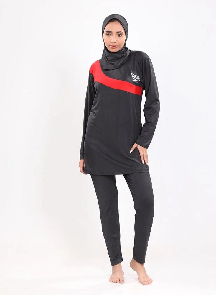 مايوه اسباندكس ليكرا ,حريمي - أحمر - Image 3